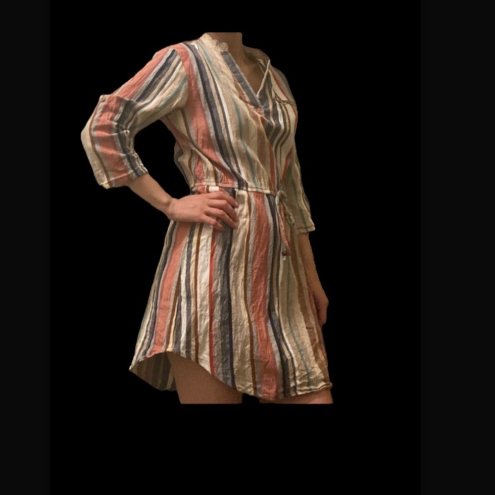Cute stripped dress